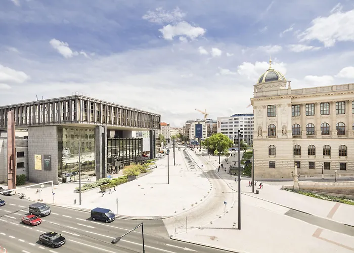 Hotel com vista: Occidental Praha Wilson